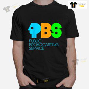 Pbss Publics Broadcastings Service Vintage Logo Shirt