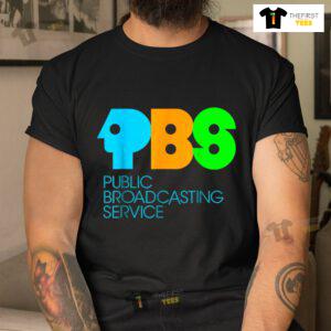 Pbss Publics Broadcastings Service Vintage Logo Shirt