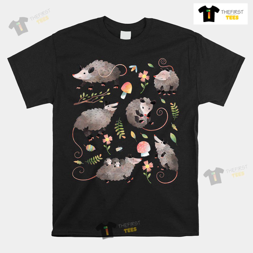 Possum Opossum Lover Owner Cottagecore Cute Kawaii Shirt