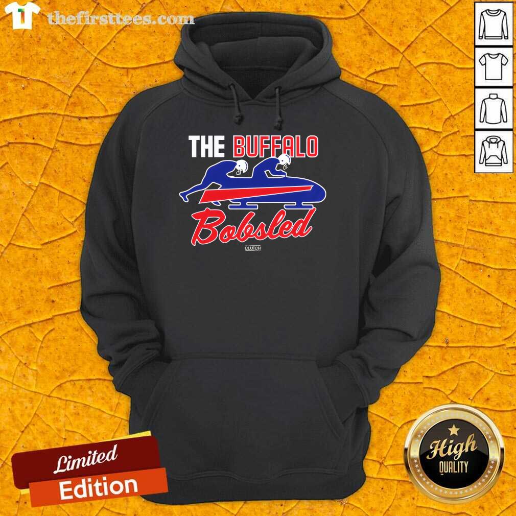 The Buffalo Bobsled Clutch hoodie
