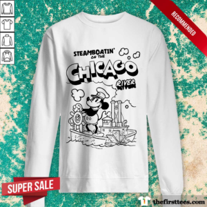 Steamboatin' On The Chicago River Steamboat Willie Mickey Classic sweater