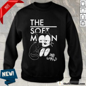 The Soft Moon Cat Sad World sweater