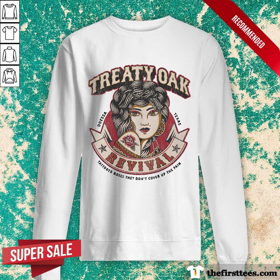 Treaty Oak Revival Odessa Texas sweater