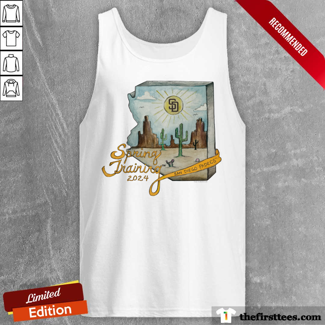 San Diego Padres Spring Training 2024 tank-top