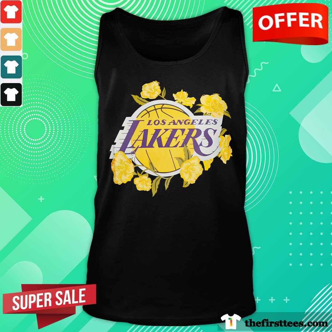 NBA Los Angeles Lakers Flower tank-top