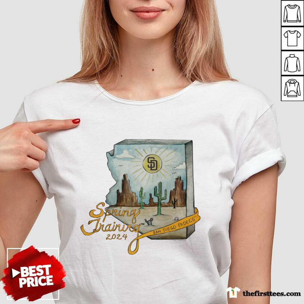 San Diego Padres Spring Training 2024 v-neck