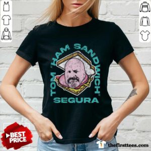 Tom Ham Sandwich Segura v-neck