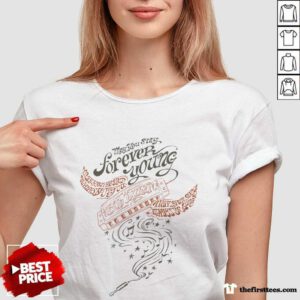 May You Stay Forever Young Bob Dylan v-neck