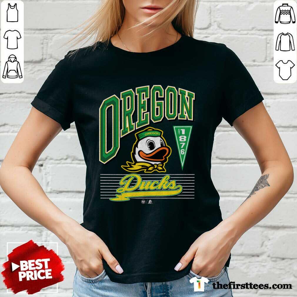 Oregon Ducks Locker EST 1876 v-neck