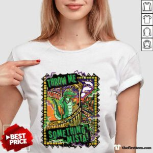 Throw Me Something Mista Crocodile v-neck