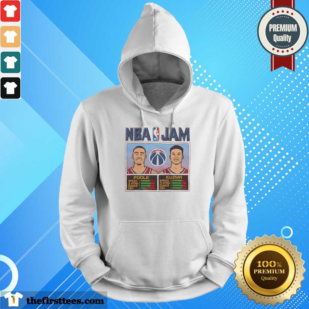 NBA Jam Wizards Poole and Kuzma hoodie