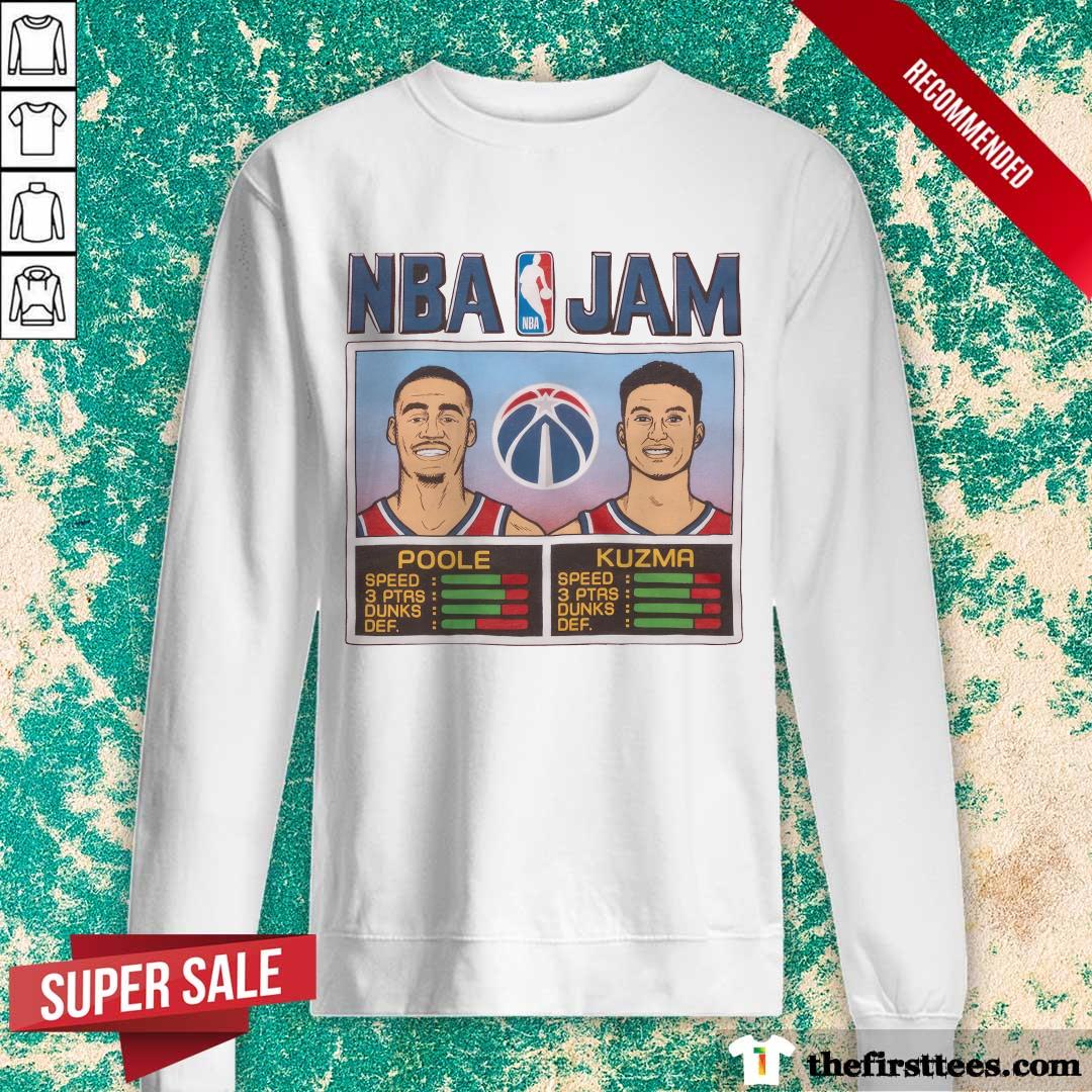NBA Jam Wizards Poole and Kuzma sweater