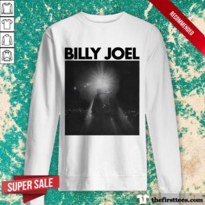 New Billy Joel Turn The Lights Back On Photo Ivory sweater