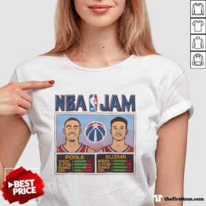 NBA Jam Wizards Poole and Kuzma v-neck