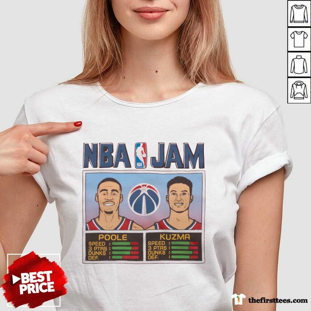 NBA Jam Wizards Poole and Kuzma v-neck