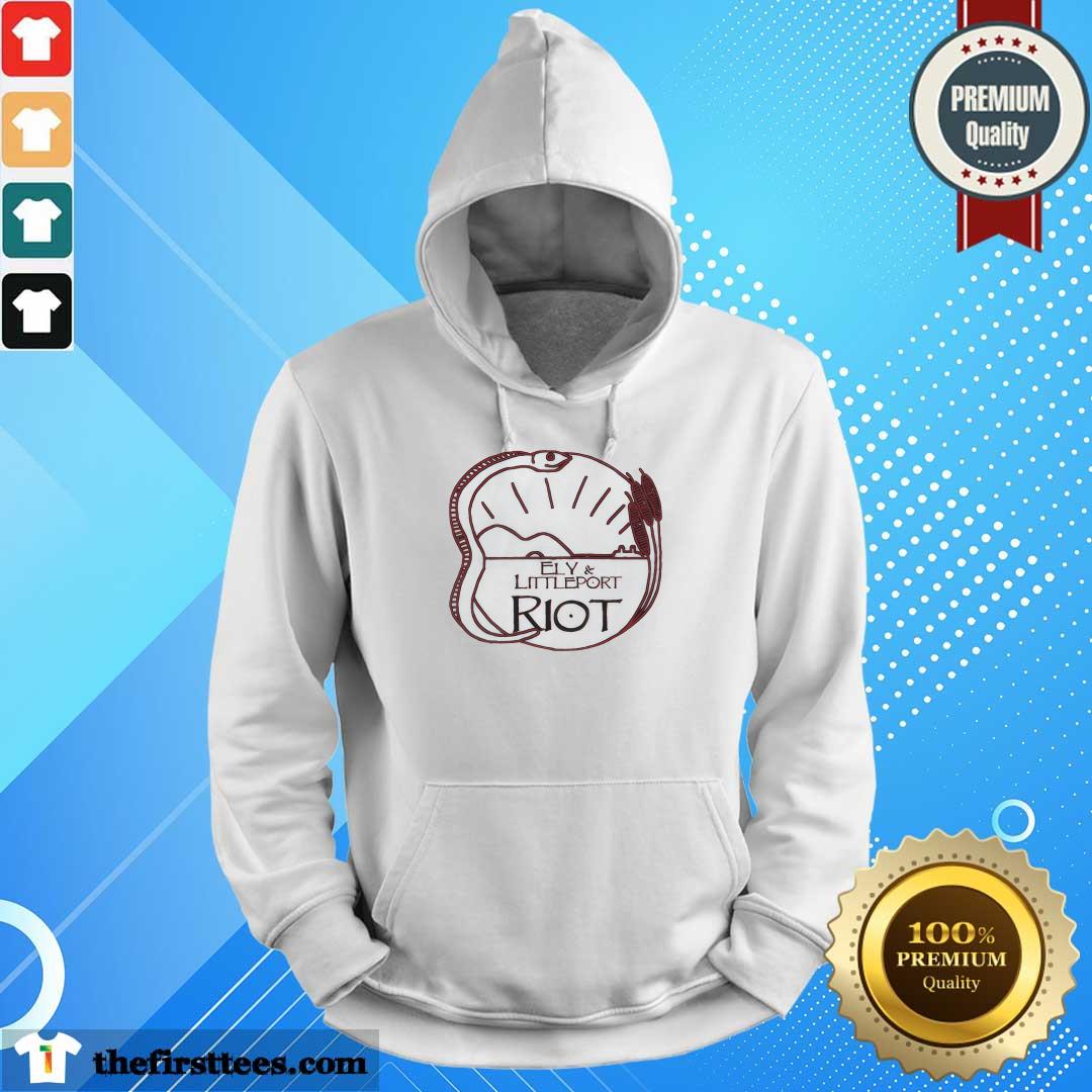 Premium Ely And Littleport Riot Logo hoodie