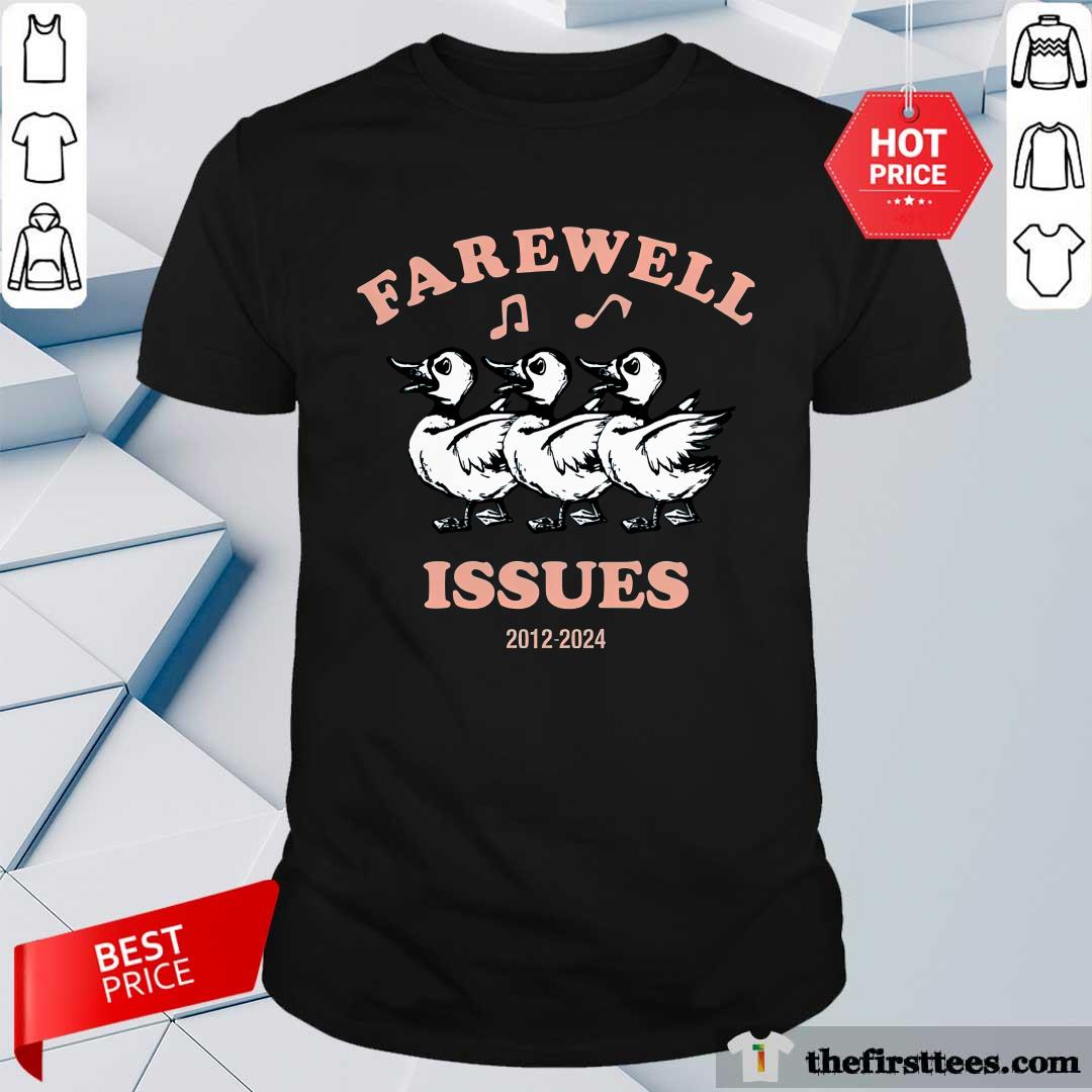 Singing Ducks Teal Farewell Issues T-shirt