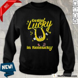 The Lucky in Kentucky PeeWee's Horseshoe Gettin' Lucky In Kentucky sweater