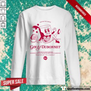 One For The G & Divas Gin & Dubonnet sweater