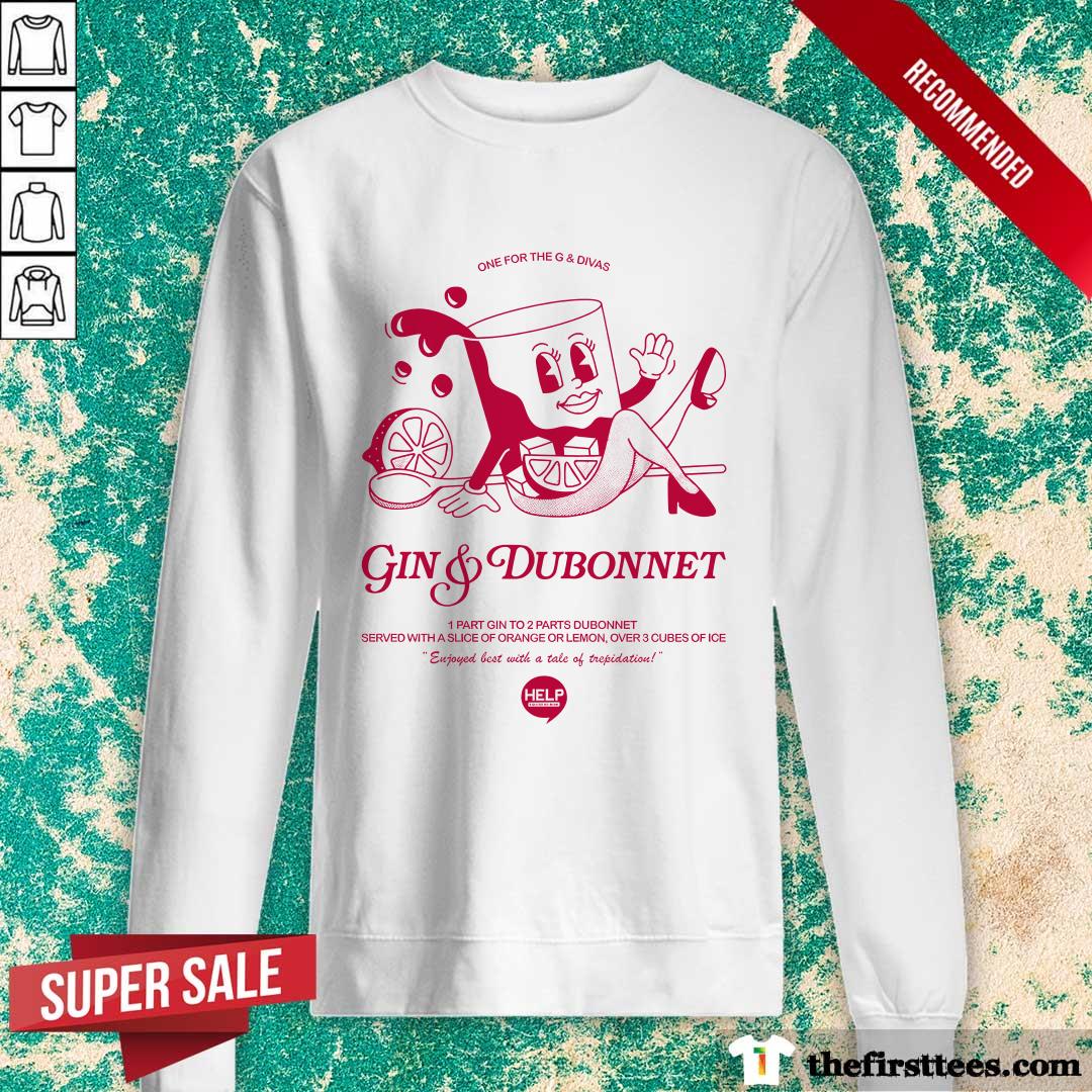 One For The G & Divas Gin & Dubonnet sweater