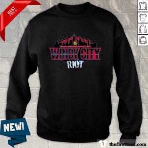 New Japan Pro-Wrestling Windy City Riot Logo sweater