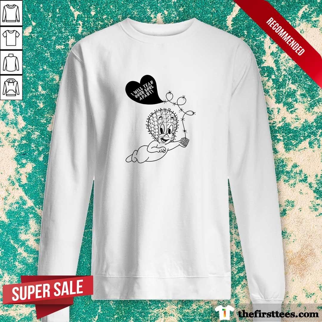 Casper Pinhead I Will Tear Your Soul Apart sweater