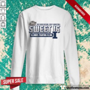 Illinois MBB March Madness 2024 Sweet Sixteen sweater