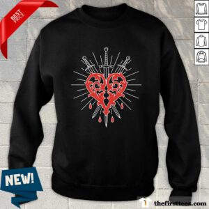 Ricky Olson Bleeding Heart sweater