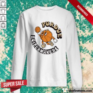 Purdue Boilermakers Comfort Colors Basketball sweater