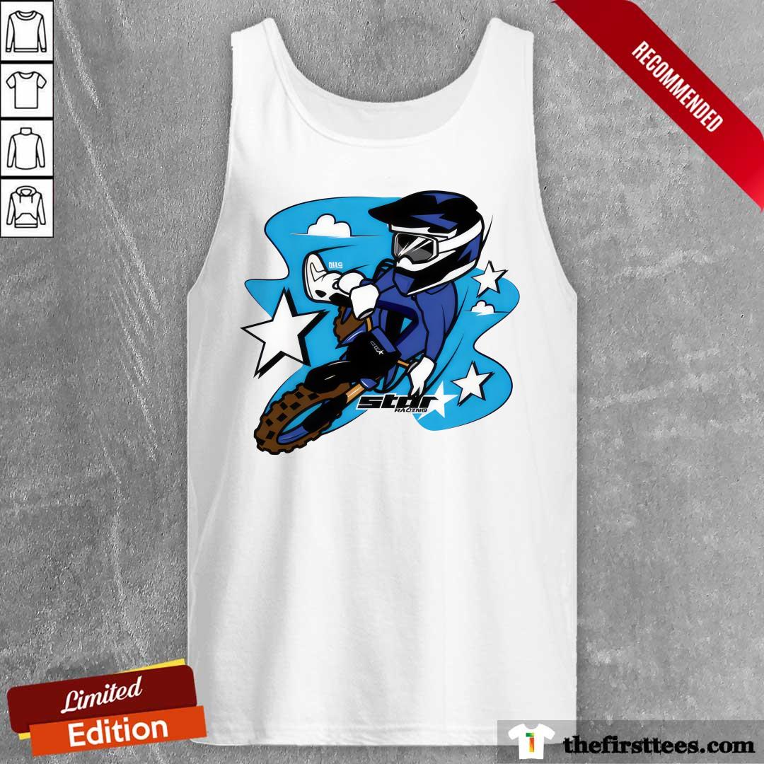 Star Racing x Bee G CB tank-top