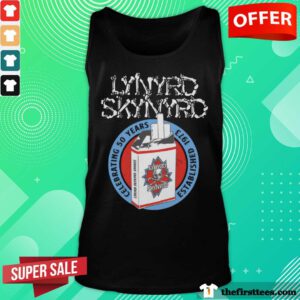Lynyrd Skynyrd Smoke Celebrating 50 Years Established 1973 tank-top