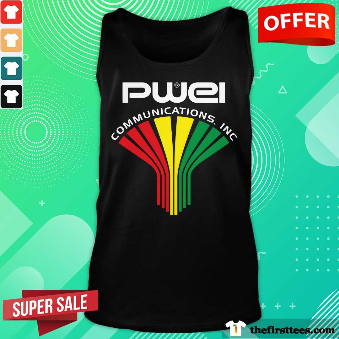 PWEI Pop Will Eat Itself Communications. Inc tank-top