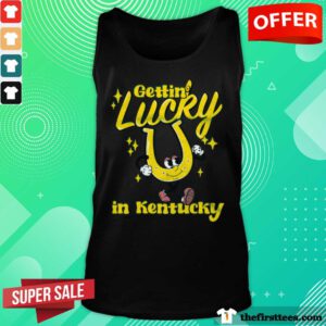 The Lucky in Kentucky PeeWee's Horseshoe Gettin' Lucky In Kentucky tank-top