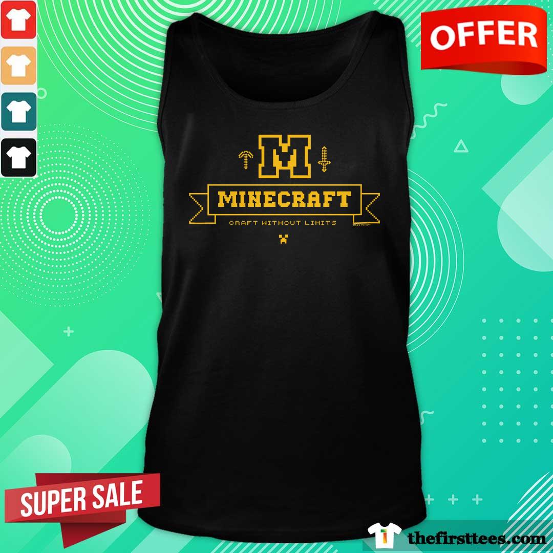 Minecraft Craft Without Limits tank-top