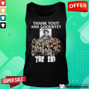 Thank You And Goodbye Akira Toriyama Dragon Ball The End tank-top