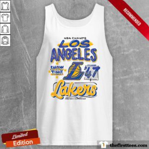 NBA Champs Los Angeles Showtime Los Angeles Lakers tank-top