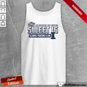 Illinois MBB March Madness 2024 Sweet Sixteen tank-top