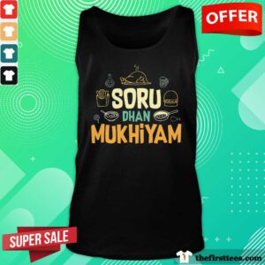 Soru Dhan Mukhiyam tank-top