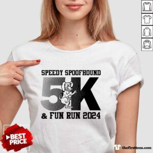 Speedy Spoofhound & Fun Run 2024 v-neck