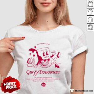 One For The G & Divas Gin & Dubonnet v-neck