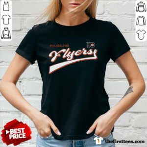 Philadelphia Flyers Richmond Retro Script v-neck