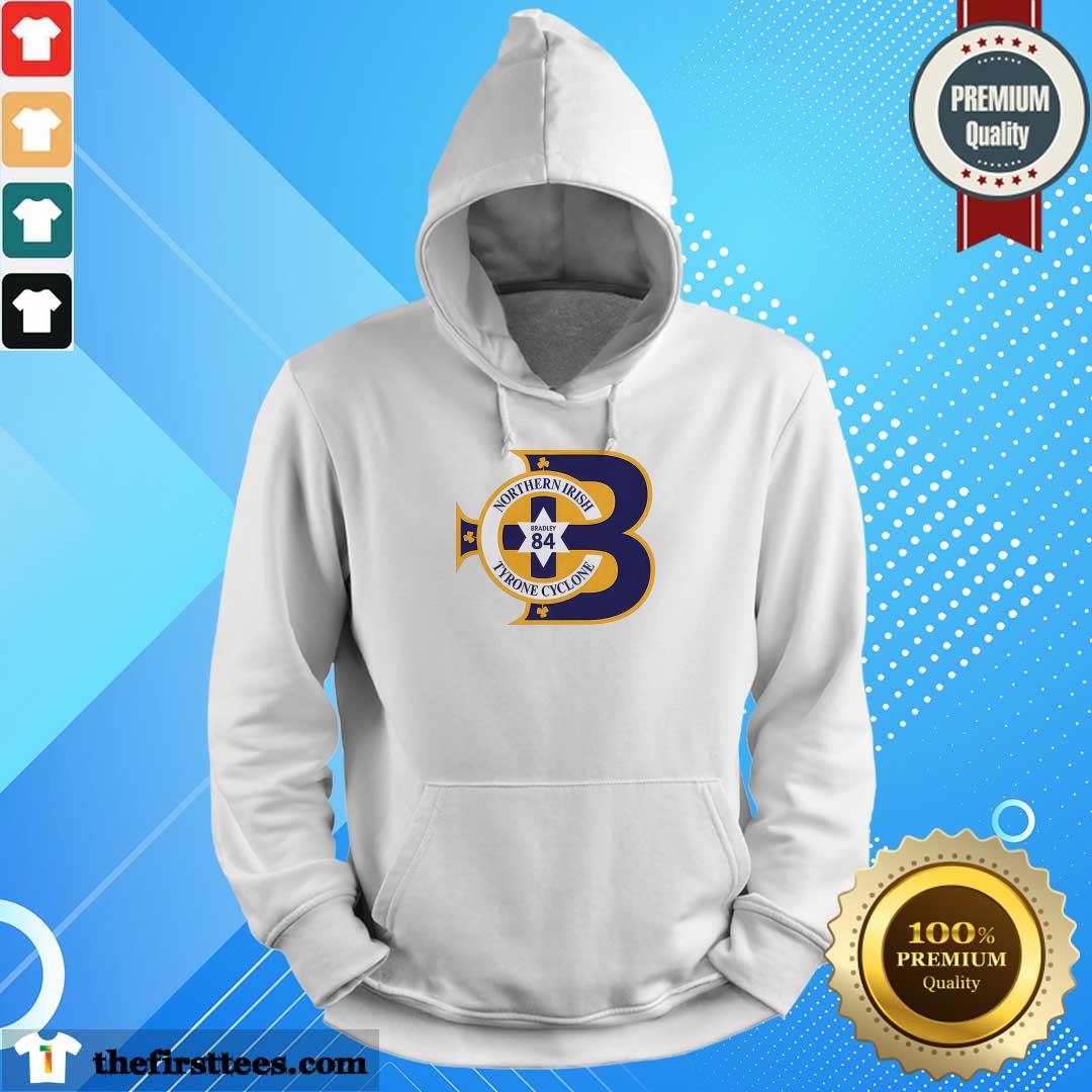 Northern Irish Tyrone Cyclone Bradley 84 hoodie
