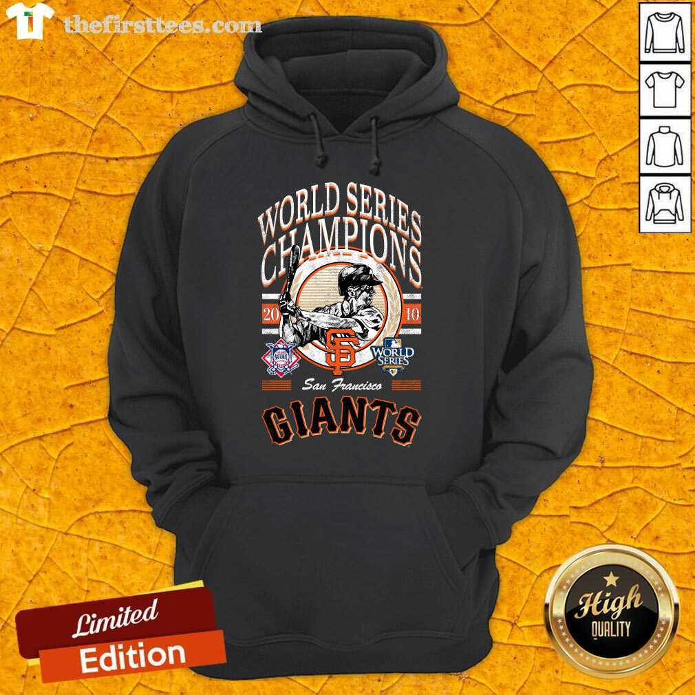 San Francisco Giants World Series Champions Black Hoodie