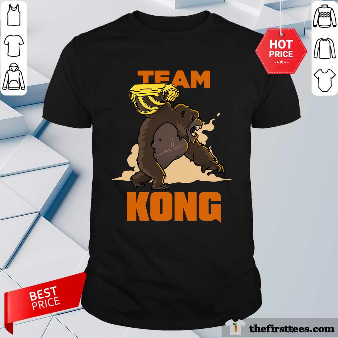 Monsterverse Kong Toon Titan Team Kong T-shirt