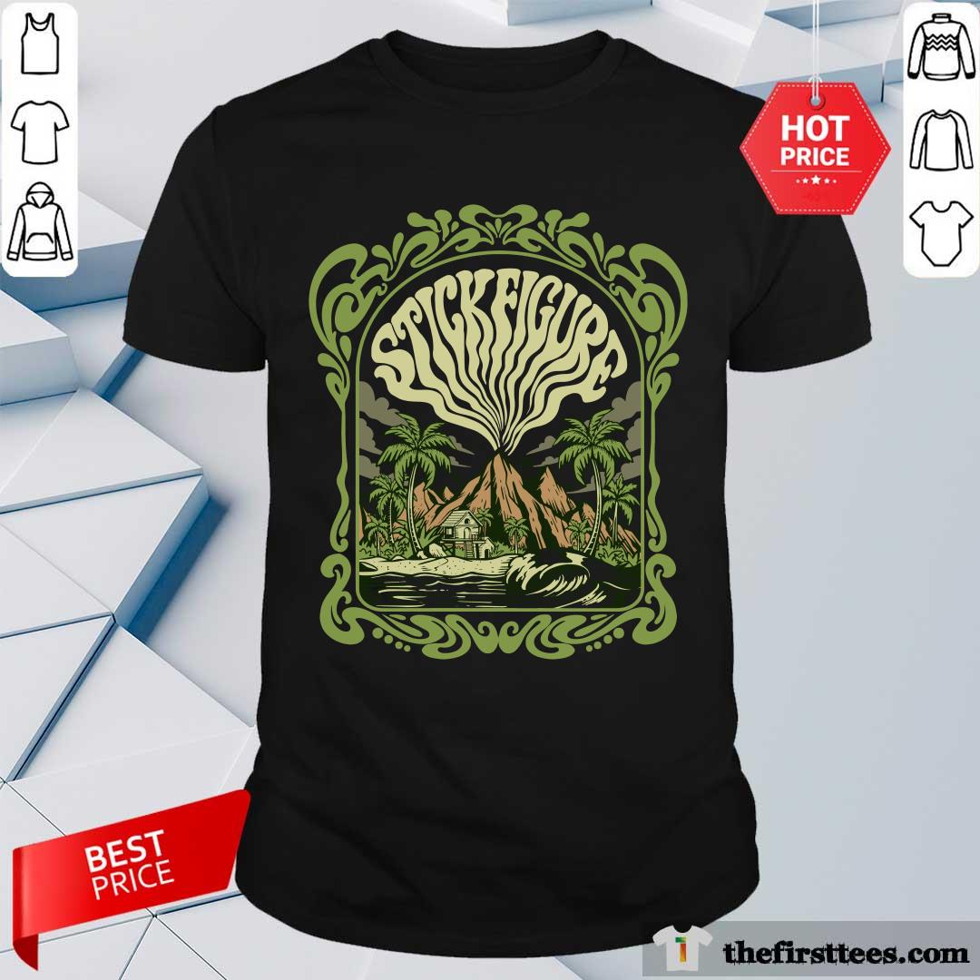 Stick Figure Eruption T-shirt