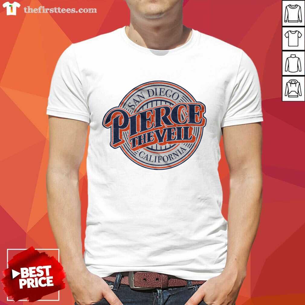 San Diego Pierce The Veil California T-shirt