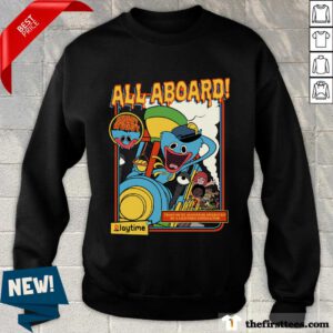 Poppy Playtime Store Huggy Wuggy All Aboard sweater