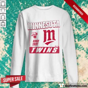 Minnesota Twins Outlast Franklin sweater