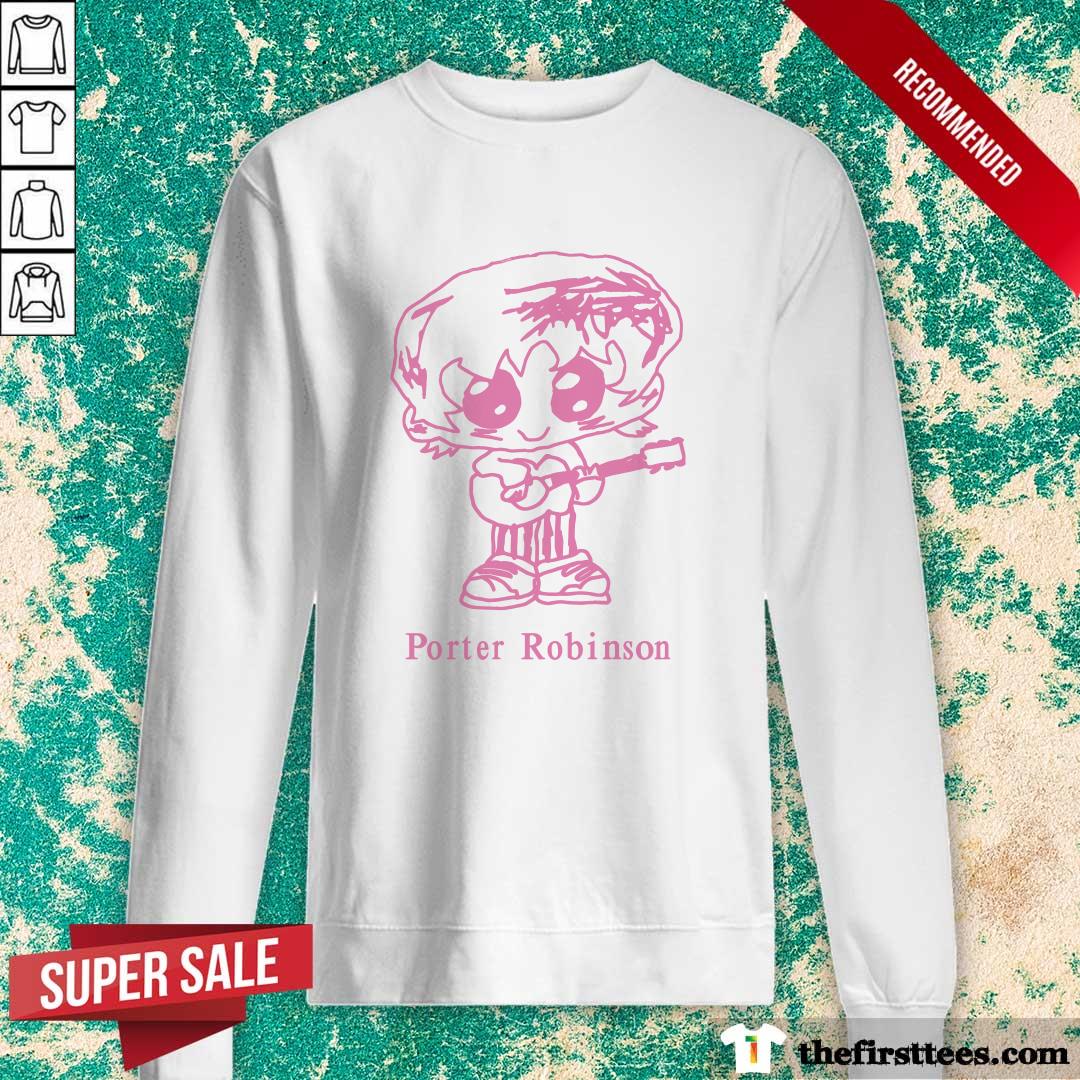 Porter Robinson Playing Guitar Chibi sweater