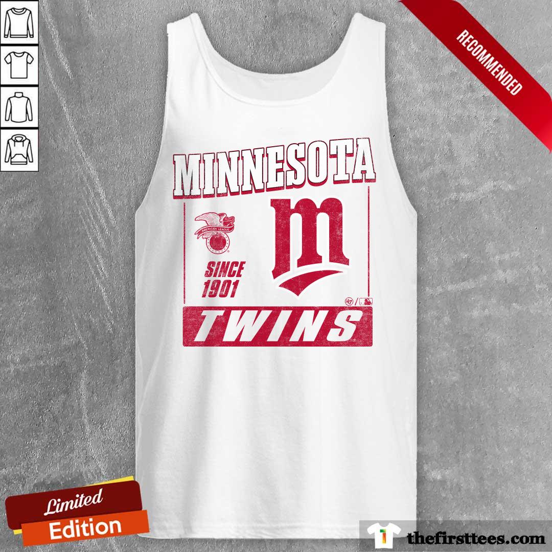 Minnesota Twins Outlast Franklin tank-top